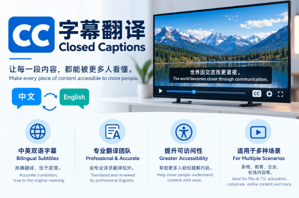 YouTube CC翻译字幕怎么设置？